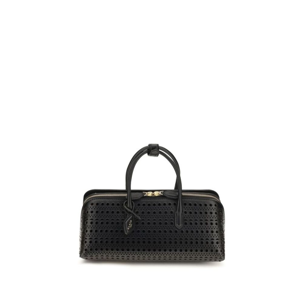 Alaïa Women Small Delta Nabuk Handbag